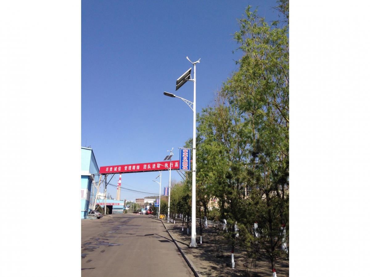 中煤集團風(fēng)光互補路燈